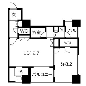 物件○○の間取り図