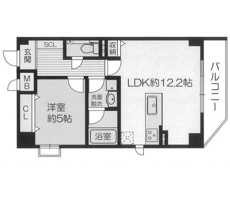 物件○○の間取り図