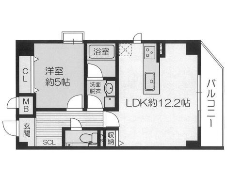 物件○○の間取り図