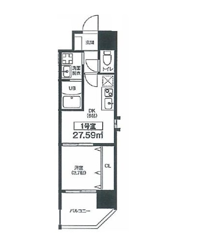 物件○○の間取り図