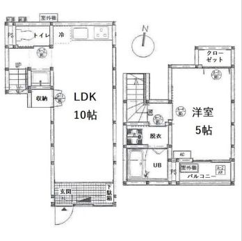 物件○○の間取り図