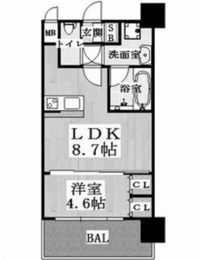 物件○○の間取り図