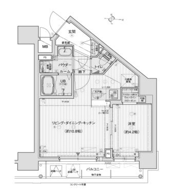 物件○○の間取り図