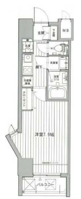 物件○○の間取り図