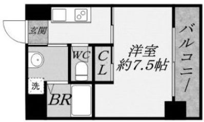 物件○○の間取り図