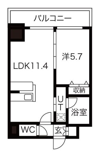 物件○○の間取り図