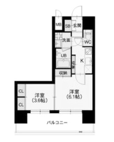 物件○○の間取り図