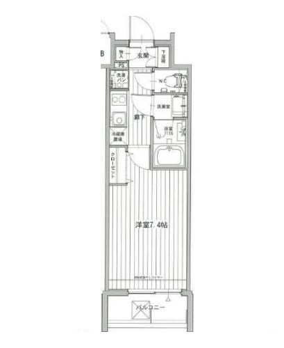 物件○○の間取り図