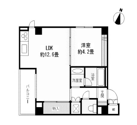 物件○○の間取り図