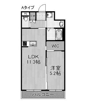 物件○○の間取り図