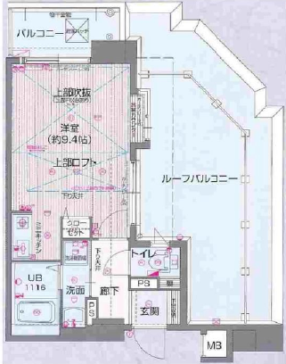 物件○○の間取り図