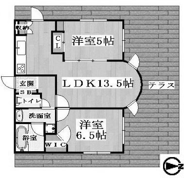 物件○○の間取り図