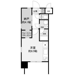 物件○○の間取り図