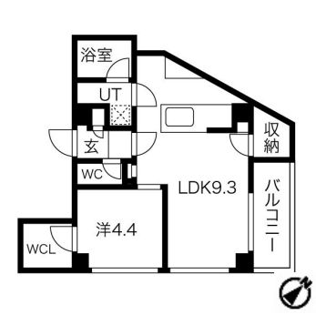 物件○○の間取り図