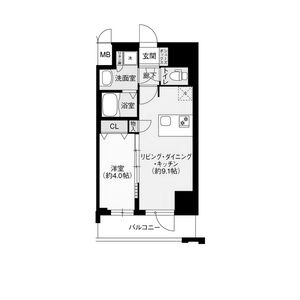 物件○○の間取り図