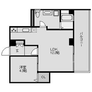 物件○○の間取り図