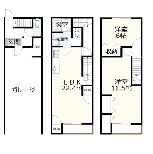 物件○○の間取り図