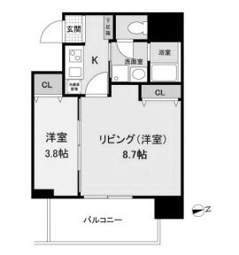 物件○○の間取り図