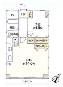 物件○○の間取り図