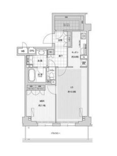 物件○○の間取り図