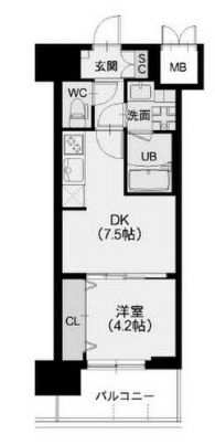 物件○○の間取り図