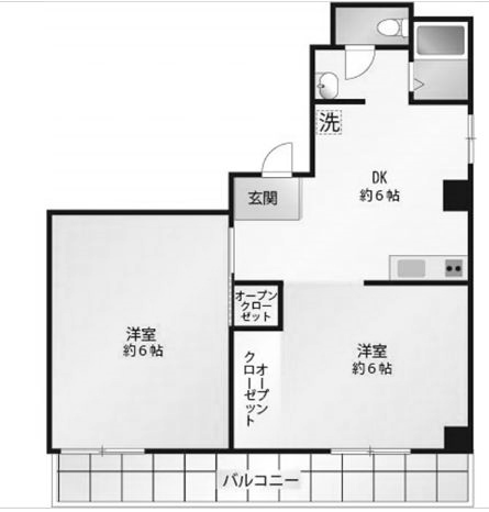 物件○○の間取り図