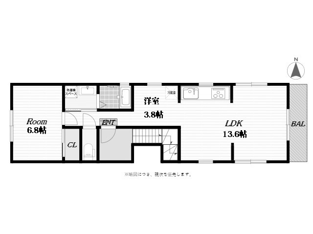 物件○○の間取り図