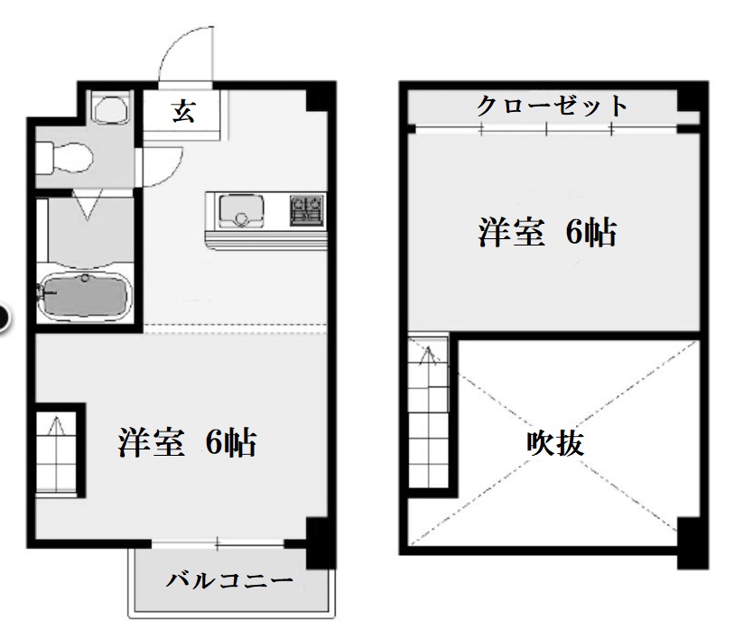 物件○○の間取り図