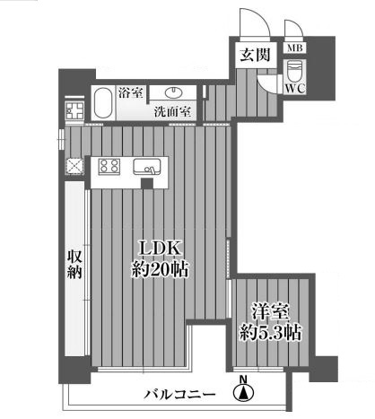 物件○○の間取り図