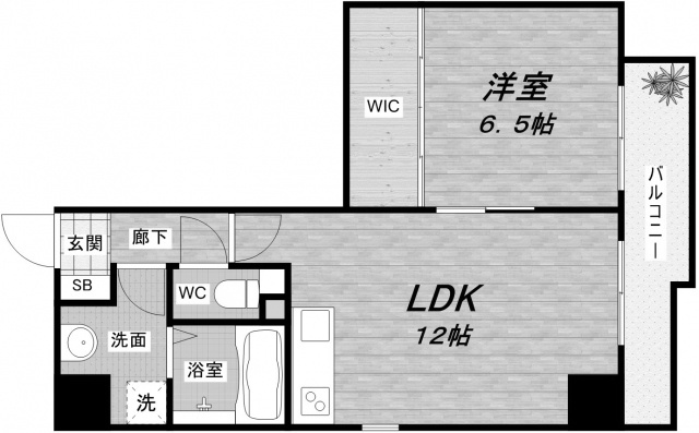 物件○○の間取り図