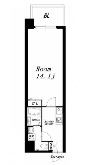 物件○○の間取り図