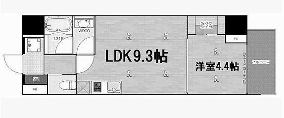 物件○○の間取り図