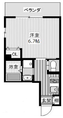 物件○○の間取り図