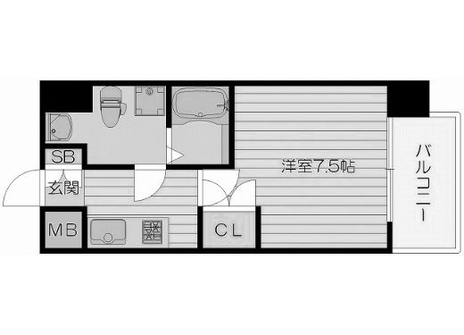 物件○○の間取り図