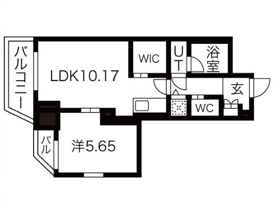 物件○○の間取り図