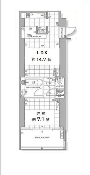 物件○○の間取り図