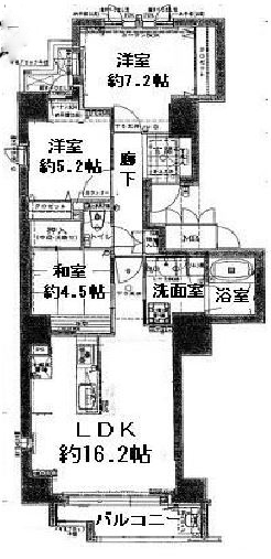 物件○○の間取り図