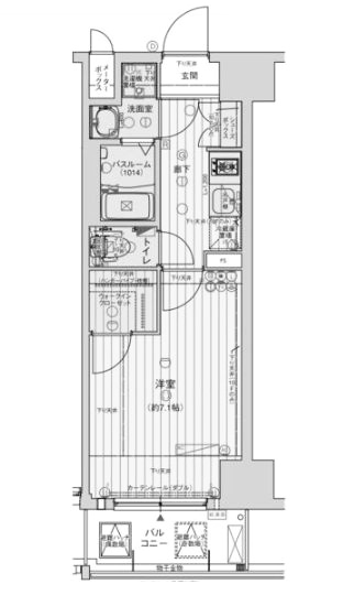 物件○○の間取り図