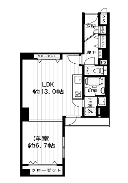 物件○○の間取り図