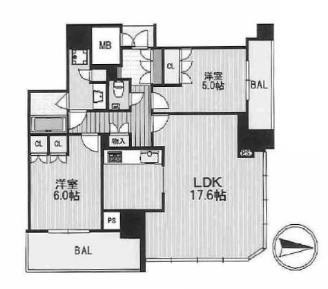 物件○○の間取り図