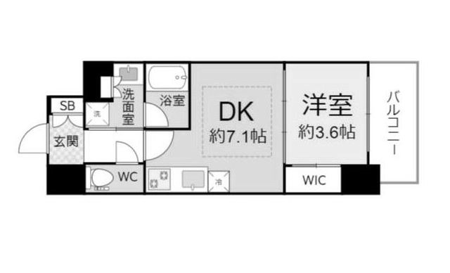 物件○○の間取り図