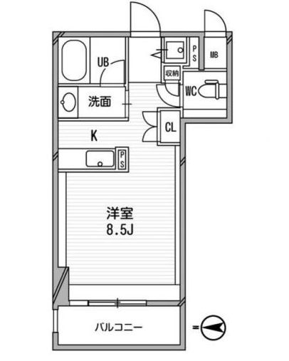 物件○○の間取り図