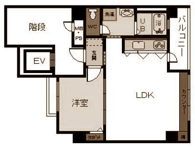 物件○○の間取り図