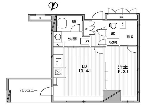 物件○○の間取り図