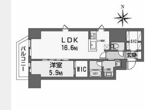 物件○○の間取り図