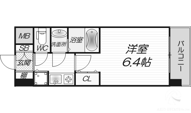 物件○○の間取り図