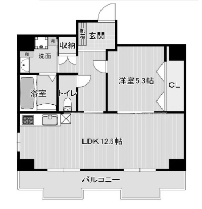 物件○○の間取り図