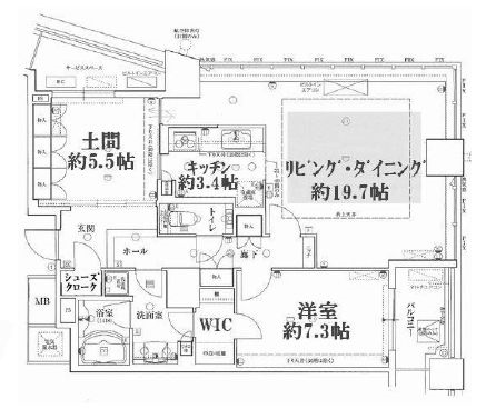 物件○○の間取り図