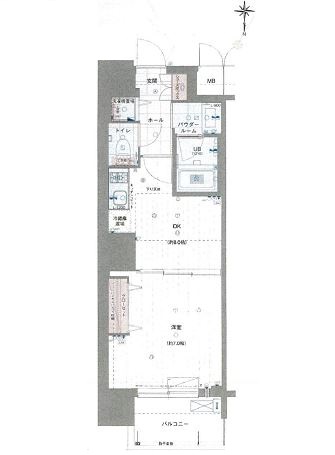 物件○○の間取り図