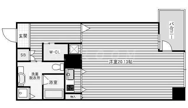 物件○○の間取り図